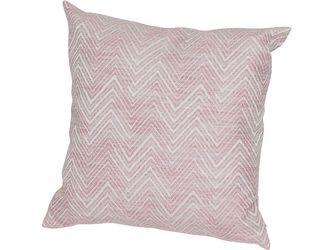 Dekokissen BARLETTA 50X50cm puderrosa 100% Polyacryl Muster BONE