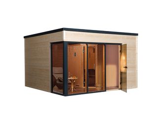 Design-Saunahaus CUBILIS