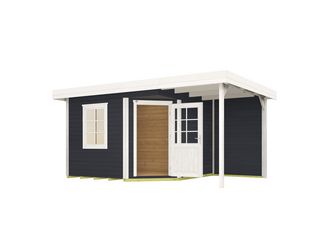 Designhaus 213 A Gr.2, 5-Eck, anthrazit, 28mm, ET, F, Anbau ca. 150cm