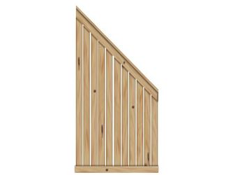 Sichtschutzzaun Lärche Natur unbehandelt "Faaborg"