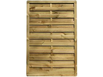 Sichtschutzzaun Fichte KDI grün "Holstein"