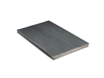 Terrassendiele WPC massiv Lavagrau einseitig Holzstruktur, einseitig glatt, längsseitige Nut, DIE EXKLUSIVE - 21 x 245 mm