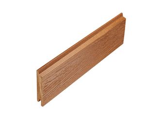 Fassadenprofil WPC bernsteinbraun DIE GESTALTENDE - 103x17mm