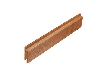 Die Gestaltende small Fassadenprofil Bernsteinbraun 6000x70x17mm