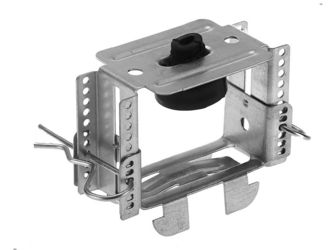 Direktabhänger, schallentkoppelt justierbar (59-108 mm), für CD 60/27