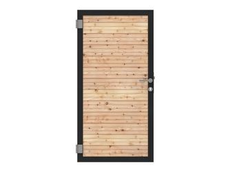 Tor Sichtschutzzaun Lärche