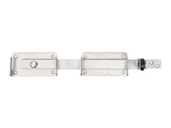 Doppeltorüberwurf, Edelstahl, zusätzlich kugelgestrahlt, Gesamtlänge 327mm Doppeltorüberwurf, Edelstahl, zusätzlich kugelgestrahlt, Gesamtlänge 327mm