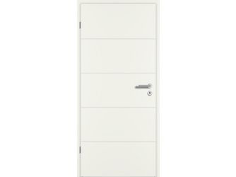 Zimmertür Weißlack ähnlich RAL 9010 RV-4RQ Röhrenspan KK1 Beanspruchungsgruppe M "BASIC RAVELLO"