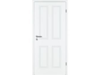 Zimmertür Weißlack exclusiv ähnlich RAL 9010 CK4 Röhrenspan KK1 Beanspruchungsgruppe M "ELEGANCE CLASSIC"