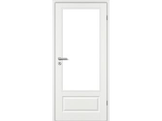 Zimmertür Weißlack exclusiv ähnlich RAL 9016 CKL1 LA Röhrenspan KK1 "ELEGANCE CLASSIC"