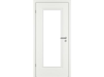 Zimmertür Weißlack exclusiv ähnlich RAL 9016 ML1 LA Vollspan KK1 "ELEGANCE MODENA"