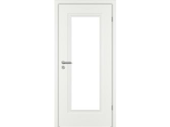 Zimmertür Weißlack exclusiv ähnlich RAL 9016 ML1 LA Vollspan KK1 "ELEGANCE MODENA"