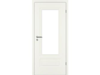 Zimmertür Weißlack exclusiv ähnlich RAL 9010 ML2/1 LA Vollspan KK1 "ELEGANCE MODENA"