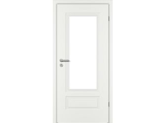 Zimmertür Weißlack exclusiv ähnlich RAL 9016 ML2/1 LA Vollspan KK1 "ELEGANCE MODENA"