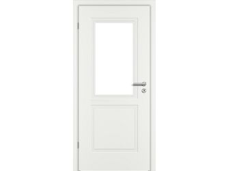 Zimmertür Weißlack exclusiv ähnlich RAL 9016 ML2 LA Vollspan KK1 "ELEGANCE MODENA"