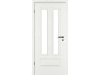 Zimmertür Weißlack exclusiv ähnlich RAL 9016 ML3/2 LA Vollspan KK1 "ELEGANCE MODENA"