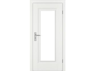 Zimmertür Weißlack exclusiv ähnlich RAL 9016 PML1 LA Float klar Vollspan KK1 "ELEGANCE PRIMO"