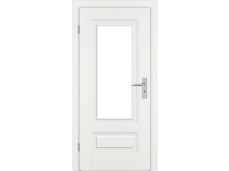 Zimmertür Weißlack exclusiv ähnlich RAL 9016 PML4/1 LA Vollspan KK1 "ELEGANCE PRIMO"