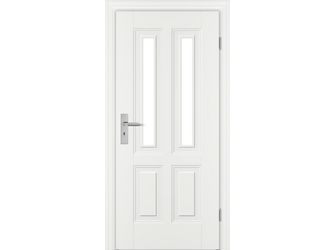 Zimmertür Weißlack exclusiv ähnlich RAL 9016 PML4/2 LA Vollspan KK1 "ELEGANCE PRIMO"