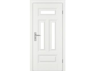 Zimmertür Weißlack exclusiv ähnlich RAL 9016 PML4/3 LA Vollspan KK1 "ELEGANCE PRIMO"