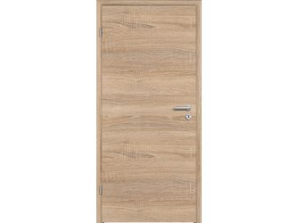 Brandschutztür CPL T-Eiche DQ Spezial-/Kombinationseinlage KK2 SSK1 RS Beanspruchungsgruppe E mit Bodendichtung "FUNKTION"