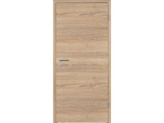 Brandschutztür CPL T-Eiche DQ Spezial-/Kombinationseinlage KK3 SSK1 RS Beanspruchungsgruppe E mit Bodendichtung "FUNKTION"