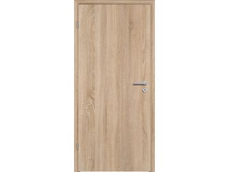 Schallschutztür CPL T-Eiche glatt Spezial-/Kombinationseinlage KK2 SSK3 Beanspruchungsgruppe S mit Bodendichtung "FUNKTION"