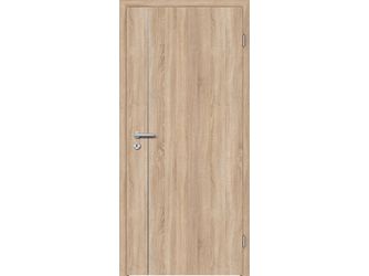 Schallschutztür CPL T-Eiche RY-521-DA Spezial-/Kombinationseinlage KK3 SSK3 Beanspruchungsgruppe S mit Bodendichtung "FUNKTION"