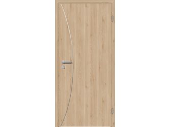 Schallschutztür CPL T-Oak Nature RY-522-DA Spezial-/Kombinationseinlage KK3 SSK3 Beanspruchungsgruppe S mit Bodendichtung "FUNKTION"