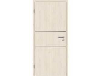 Schallschutztür CPL T-Oak White RY-533-DA Spezial-/Kombinationseinlage KK3 SSK3 Beanspruchungsgruppe S mit Bodendichtung "FUNKTION"