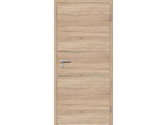 Schallschutztür CPL T-Eiche RY-533-DQ Spezial-/Kombinationseinlage KK3 SSK3 Beanspruchungsgruppe S mit Bodendichtung "FUNKTION"