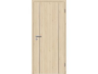 Schallschutztür CPL T-Oak Creme RY-534-DA Spezial-/Kombinationseinlage KK3 SSK3 Beanspruchungsgruppe S mit Bodendichtung "FUNKTION"