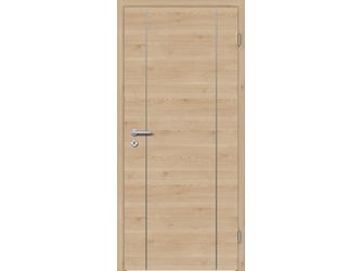 Schallschutztür CPL T-Oak Nature RY-534-DQ Spezial-/Kombinationseinlage KK3 SSK3 Beanspruchungsgruppe S mit Bodendichtung "FUNKTION"
