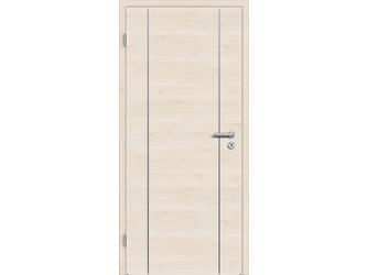 Schallschutztür CPL T-Oak White RY-534-DQ Spezial-/Kombinationseinlage KK3 SSK3 Beanspruchungsgruppe S mit Bodendichtung "FUNKTION"