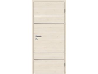 Schallschutztür CPL T-Oak White RY-552-DQ Spezial-/Kombinationseinlage KK3 SSK3 Beanspruchungsgruppe S mit Bodendichtung "FUNKTION"