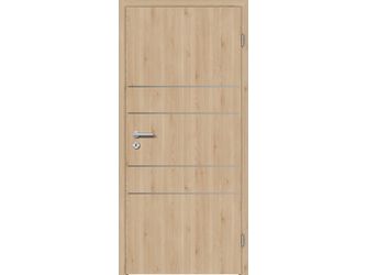 Schallschutztür CPL T-Oak Nature RY-553-DA Spezial-/Kombinationseinlage KK3 SSK3 Beanspruchungsgruppe S mit Bodendichtung "FUNKTION"