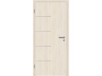 Schallschutztür CPL T-Oak White RY-554-DA Spezial-/Kombinationseinlage KK3 SSK3 Beanspruchungsgruppe S mit Bodendichtung "FUNKTION"