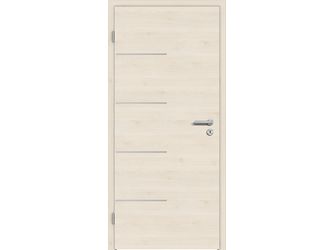 Schallschutztür CPL T-Oak White RY-554-DQ Spezial-/Kombinationseinlage KK3 SSK3 Beanspruchungsgruppe S mit Bodendichtung "FUNKTION"