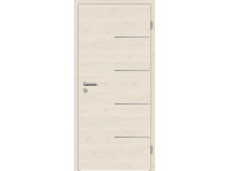 Schallschutztür CPL T-Oak White RY-554-DQ Spezial-/Kombinationseinlage KK3 SSK3 Beanspruchungsgruppe S mit Bodendichtung "FUNKTION"