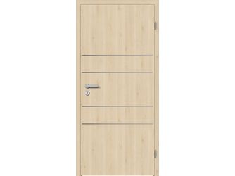 Schallschutztür CPL T-Oak Creme RY-553-DA Spezial-/Kombinationseinlage KK2 SSK3 Beanspruchungsgruppe S mit Bodendichtung "FUNKTION"