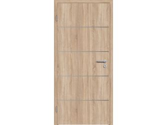 Schallschutztür CPL T-Eiche RY-551-DA Spezial-/Kombinationseinlage KK3 SSK3 Beanspruchungsgruppe S "FUNKTION"