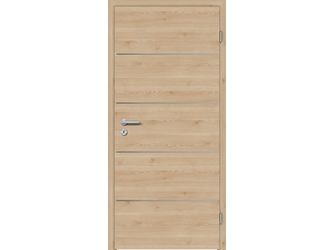 Schallschutztür CPL T-Oak Nature RY-551-DQ Spezial-/Kombinationseinlage KK3 SSK3 Beanspruchungsgruppe S "FUNKTION"
