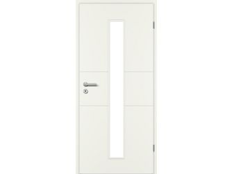 Zimmertür Weißlack exclusiv ähnlich RAL 9010 RY-233 LA2 Vollspan KK1 "ROYAL"