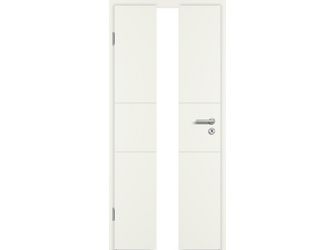 Zimmertür Weißlack exclusiv ähnlich RAL 9010 RY-233 LA4 Float klar Röhrenspan KK1 "ROYAL"