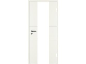 Zimmertür Weißlack exclusiv ähnlich RAL 9010 RY-233 LA5 Float klar Röhrenspan KK1 "ROYAL"