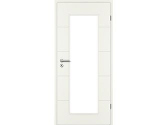 Zimmertür Weißlack exclusiv ähnlich RAL 9010 RY-251 LA1 Chinchilla WEISS Vollspan KK1 "ROYAL"