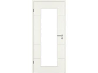 Zimmertür Weißlack exclusiv ähnlich RAL 9010 RY-251 LA1 Vollspan KK1 "ROYAL"