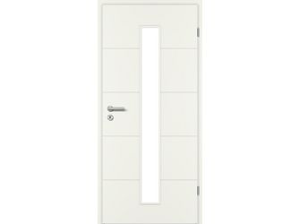 Zimmertür Weißlack exclusiv ähnlich RAL 9010 RY-251 LA2 Vollspan KK1 "ROYAL"