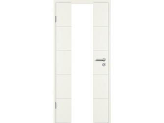 Zimmertür Weißlack exclusiv ähnlich RAL 9010 RY-251 LA5 Float klar Röhrenspan KK1 "ROYAL"
