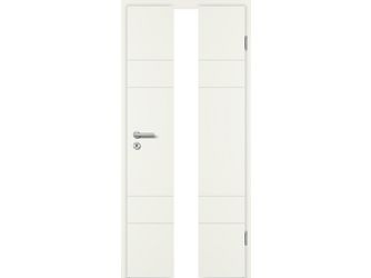Zimmertür Weißlack exclusiv ähnlich RAL 9010 RY-252 LA4 Float klar Röhrenspan KK1 "ROYAL"